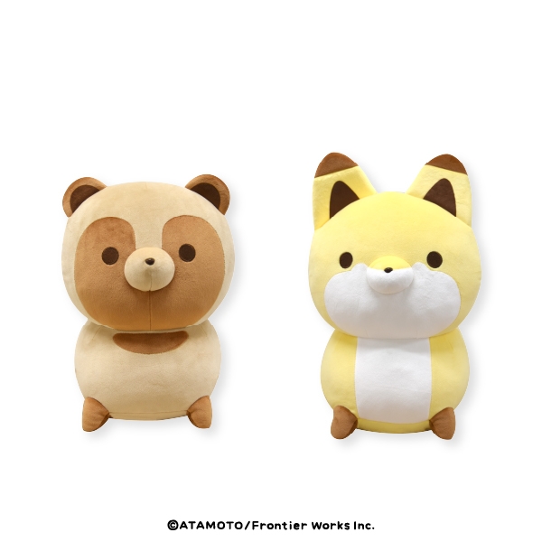 タヌキとキツネ ましゅもっち