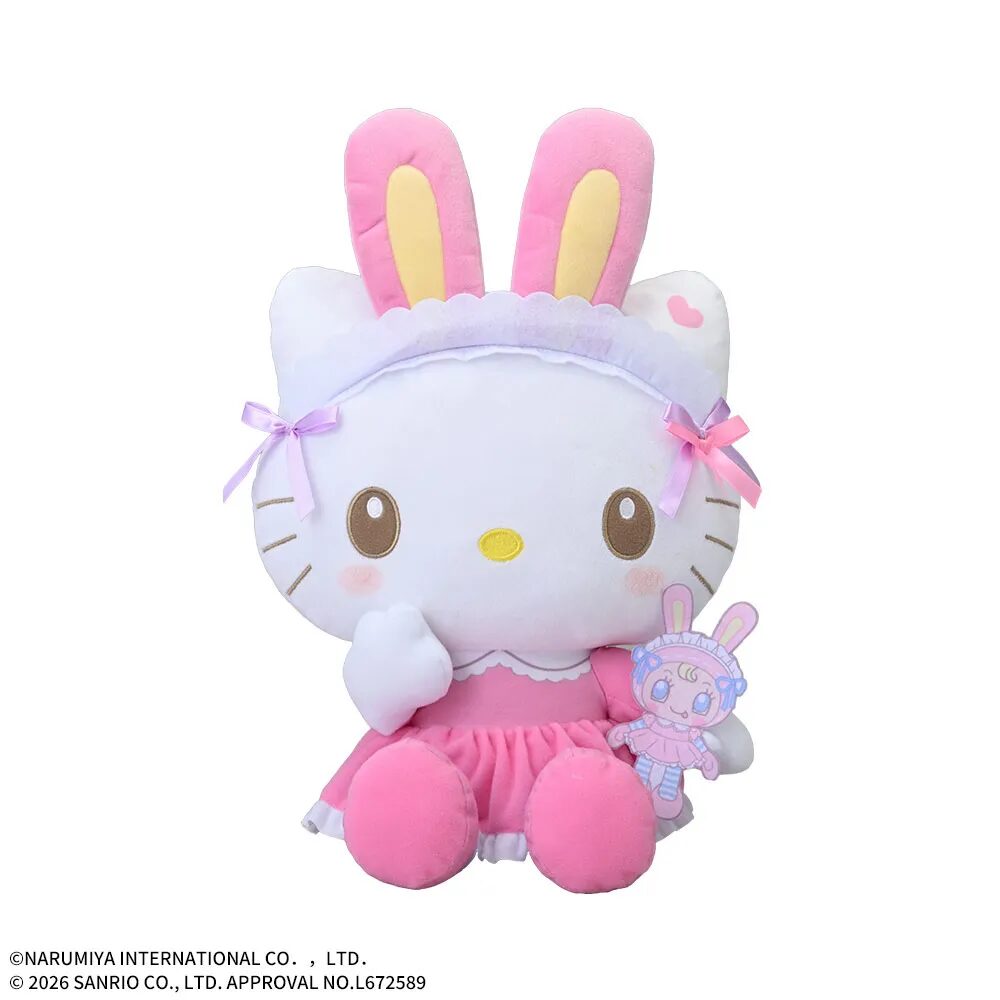 mezzo piano×サンリオキャラクターズ Lぬいぐるみ‐ハローキティ‐