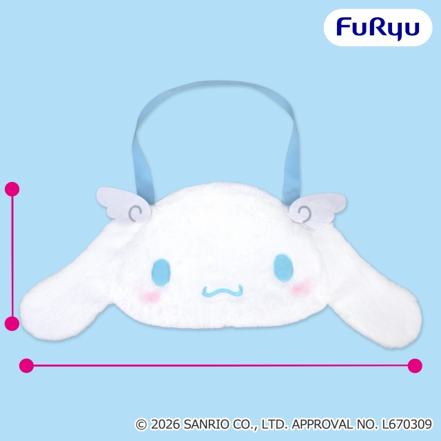 シナモロール SANRIO FES 2026 カラフルリンクコーデ フェイスバッグ