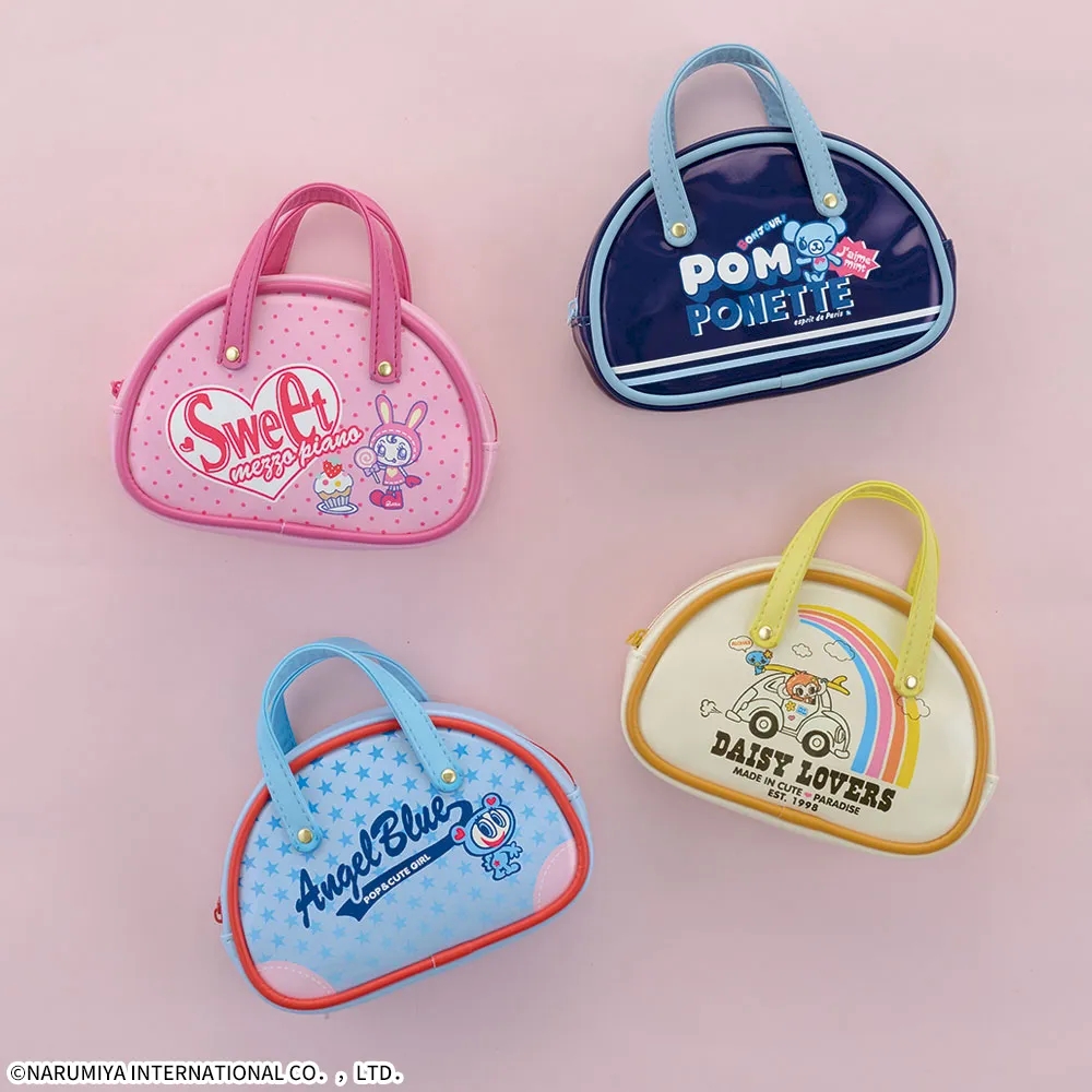 ナルミヤキャラクターズ エナメルボストン風ポーチ