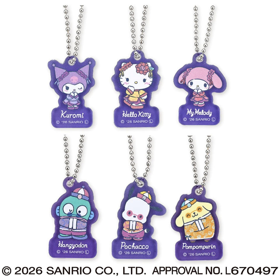 サンリオキャラクターズ ハオハオネオンタウンアクリルチャーム