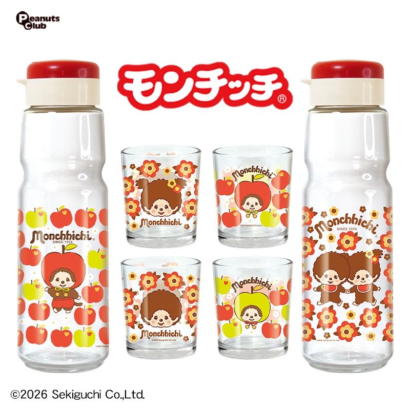 モンチッチお茶ポット&2Pグラス