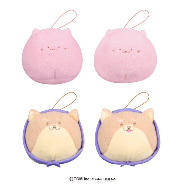 ねこもどき 羊毛フェルト風 マスコットぬいぐるみ