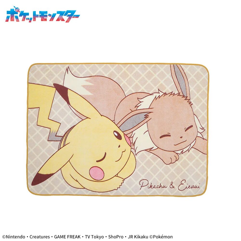 ポケットモンスター プラチナムザッカfuwa&hugブランケット～ピカチュウ&イーブイ～Vol.2