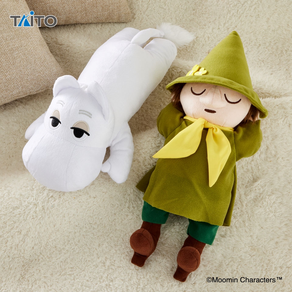 ムーミン SLサイズぬいぐるみ のんびりムーミン＆スナフキン