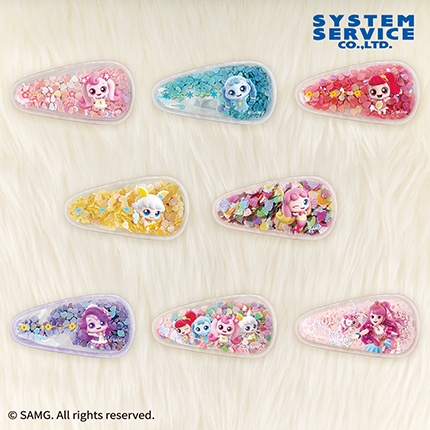 シークレット キャッチ！ティニピン キラキラヘアクリップ