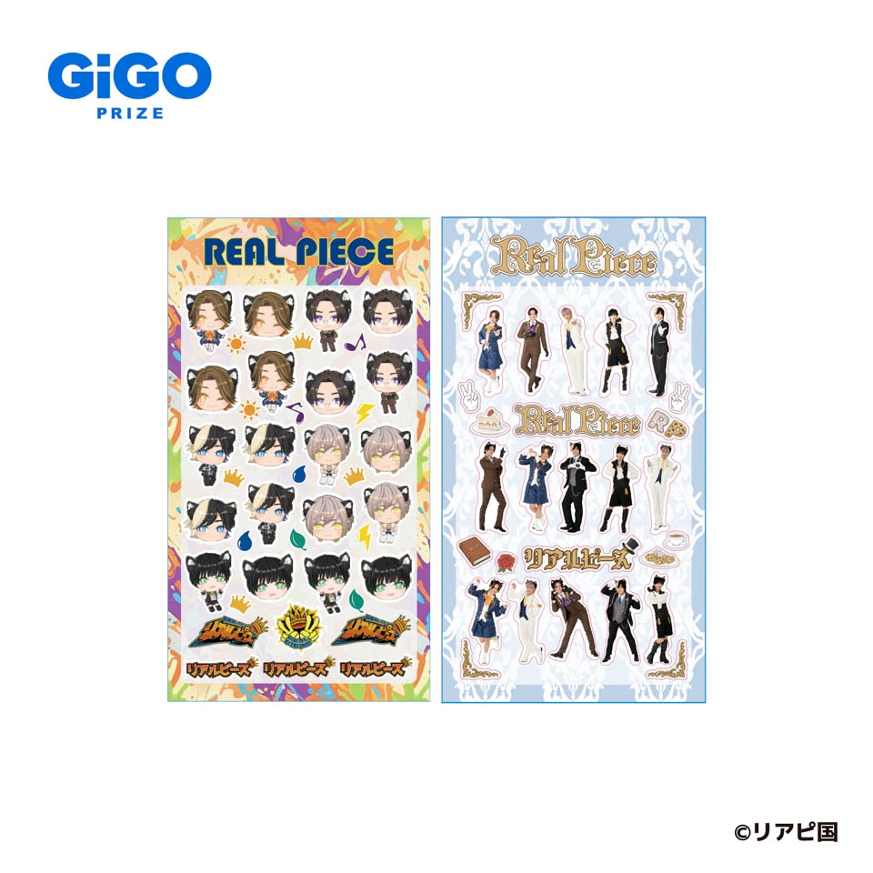 リアルピース キラキラクリアシール～GiGO限定～