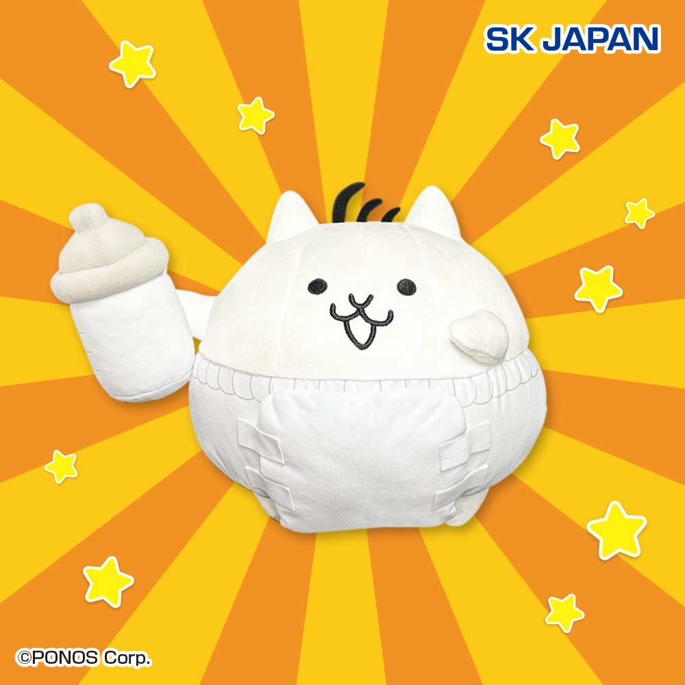 にゃんこ大戦争 BIGぬいぐるみ(ねこベビー)