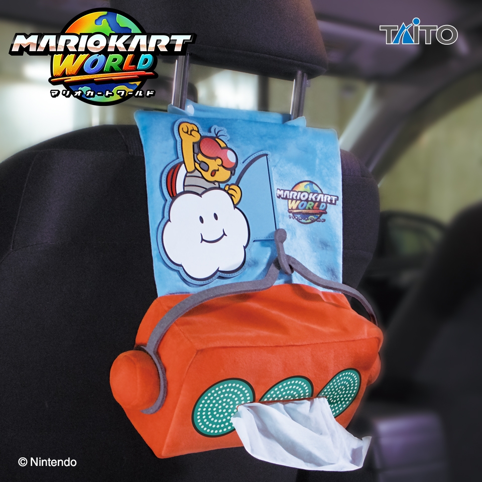 マリオカートワールド ジュゲムのティッシュボックスカバー