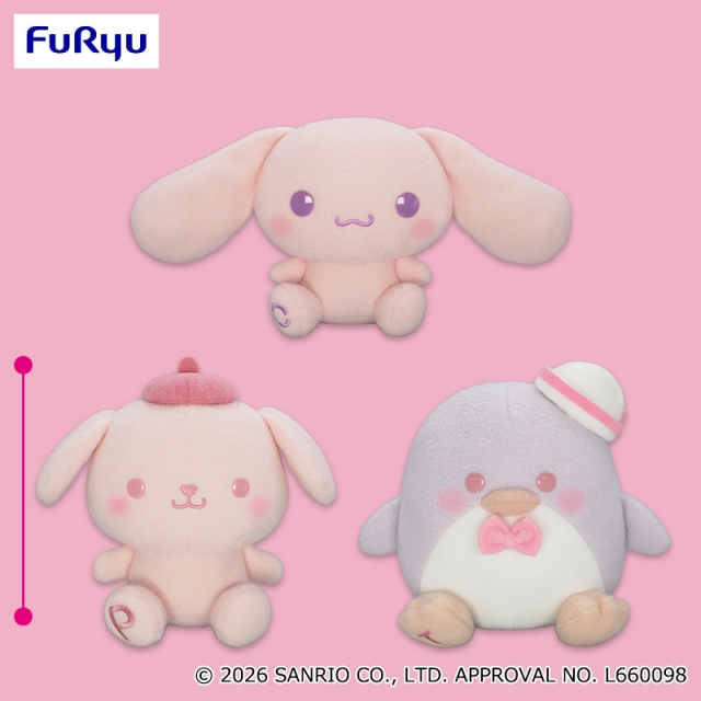 サンリオキャラクターズ ミルキーボア ほんのり桜色BIGぬいぐるみ