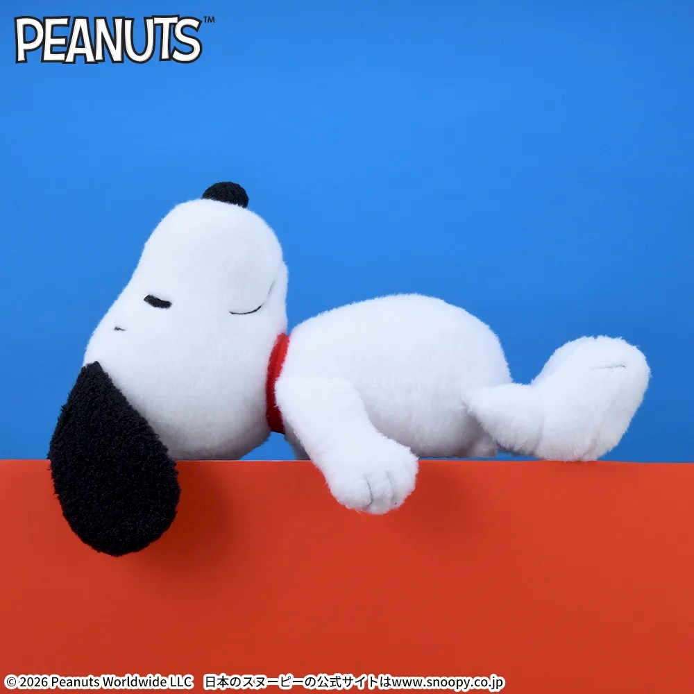 SNOOPY™ Lぬいぐるみ あおむけ