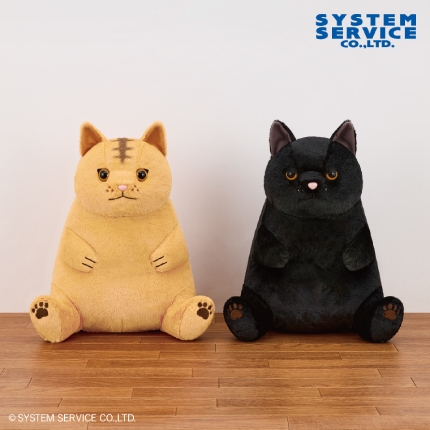 FANS ぽっちゃりぬいぐるみXL～ねこ～