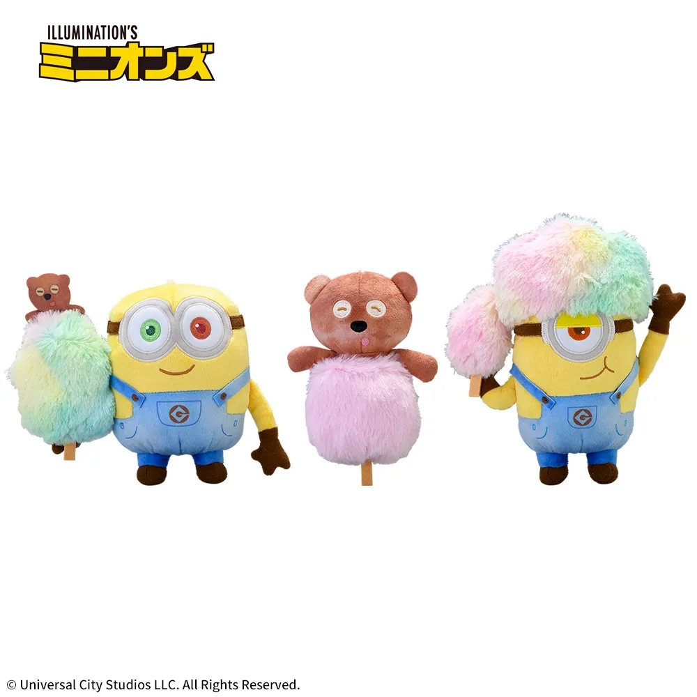 ミニオン ぬいぐるみ コットンキャンディ