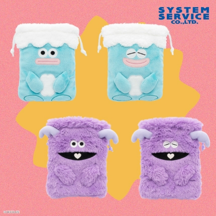 ホイッピ＆ラッピ ふわふわ巾着