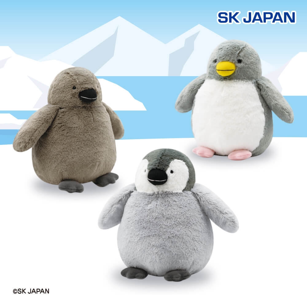 ペンギンのヒナたちぬいぐるみ