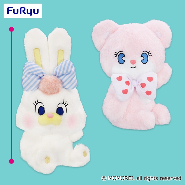 MOMOREI ふわふわおすわりBIGぬいぐるみ