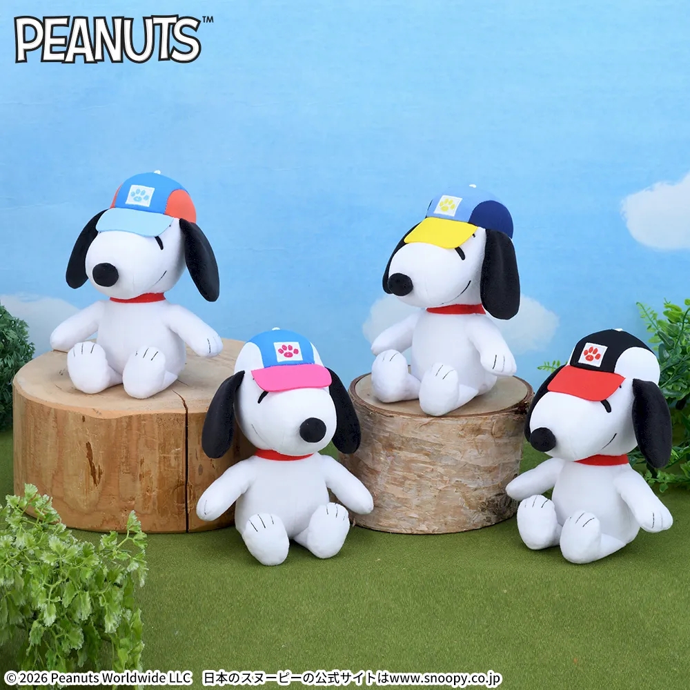 SNOOPY™ ぬいぐるみ カラフルキャップ