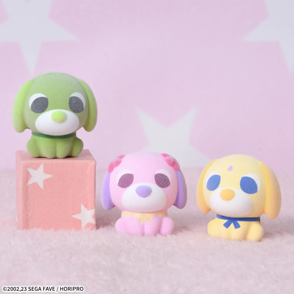 お茶犬 もちもちフロッキーマスコット