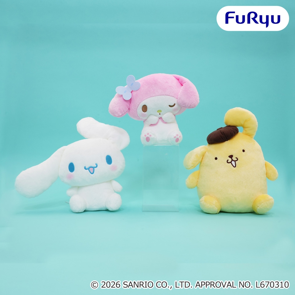 サンリオキャラクターズ とっぷうびゅん！BIGぬいぐるみ