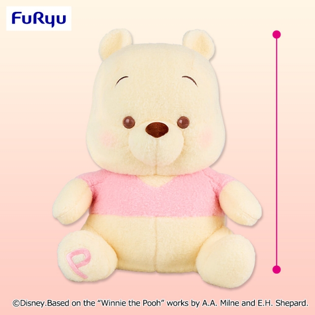 くまのプーさん ミルキーボア いちごみるく超BIGぬいぐるみ