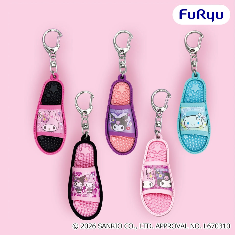 サンリオキャラクターズ ギャルっぽサンダルマスコット