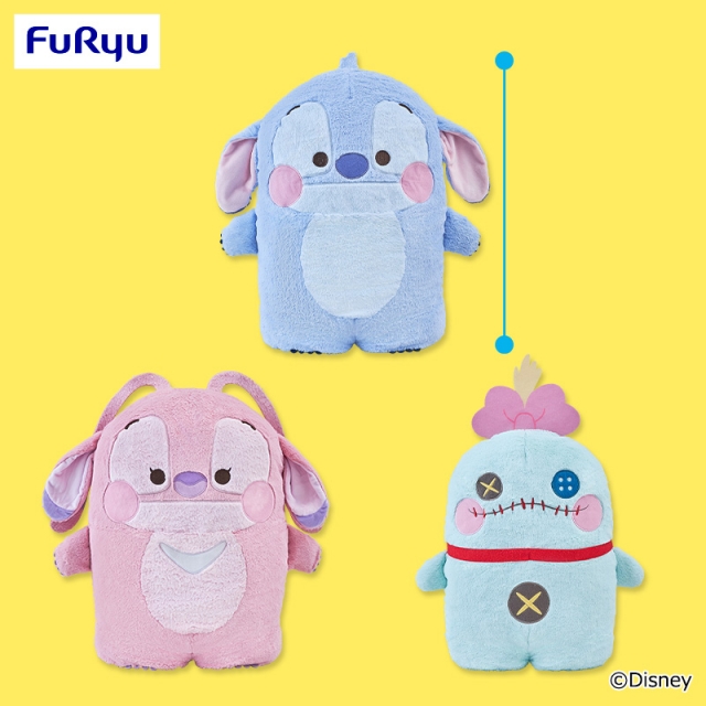ディズニー スティッチ ならべてどーみぃふれんず おおきい！ぬいぐるみ