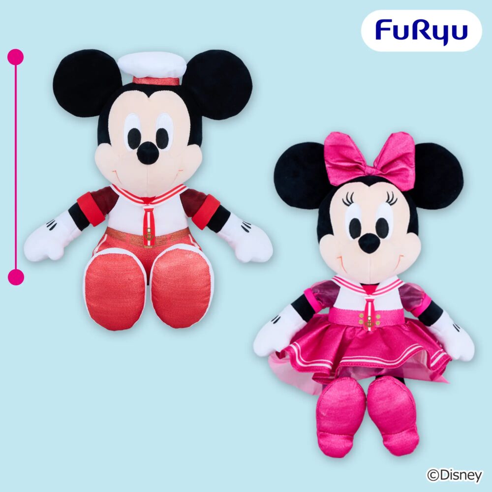 ミッキーマウス＆ミニーマウス #MY推しDAYS サマーライブ BIGぬいぐるみ