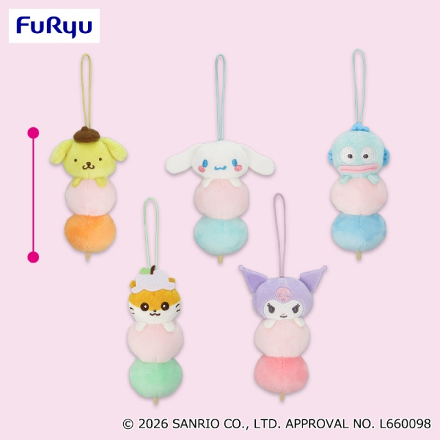 サンリオキャラクターズ 3色だんごマスコット
