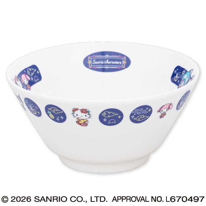 サンリオキャラクターズ ハオハオネオンタウンラーメンどんぶり