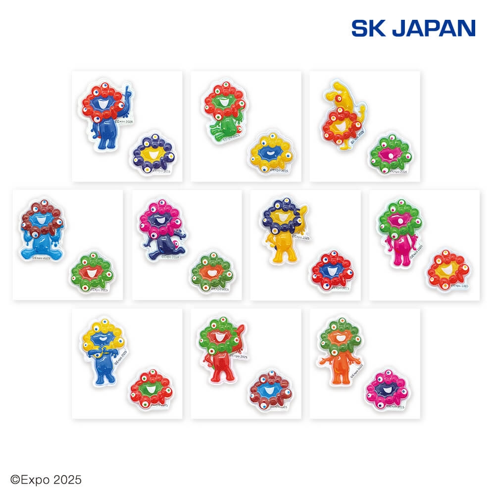 EXPO2025 ミャクミャク ぷっくりシール