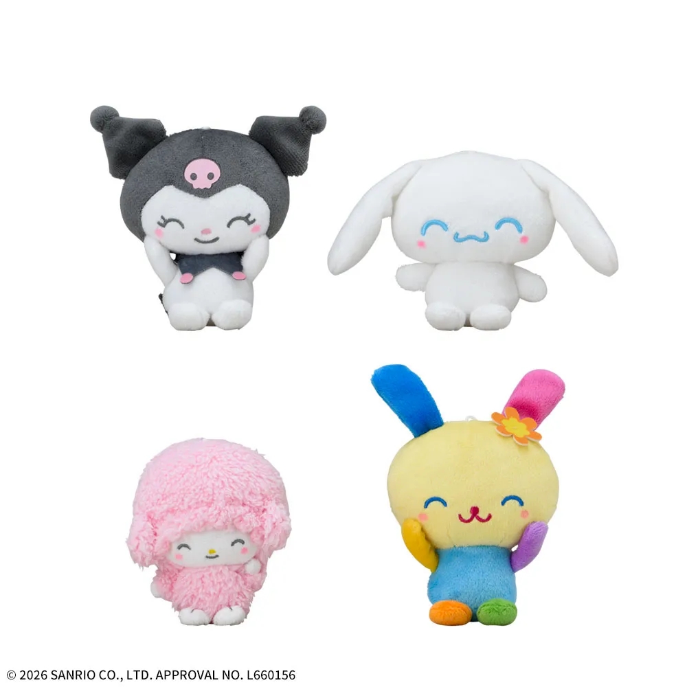 ゆるかわ サンリオキャラクターズ マスコット にこにこ