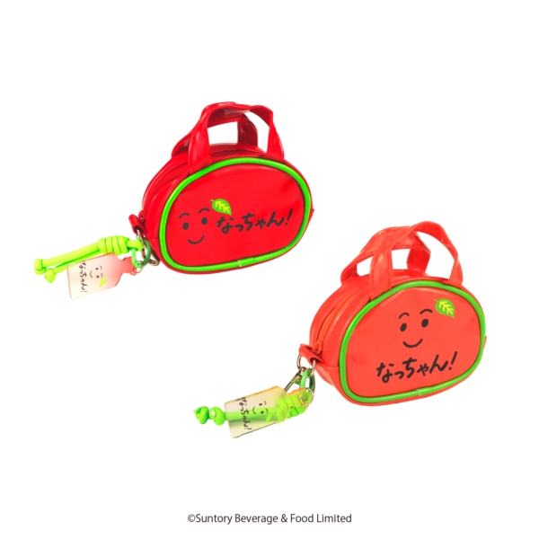 なっちゃん ボストンバッグ風ミニポーチ