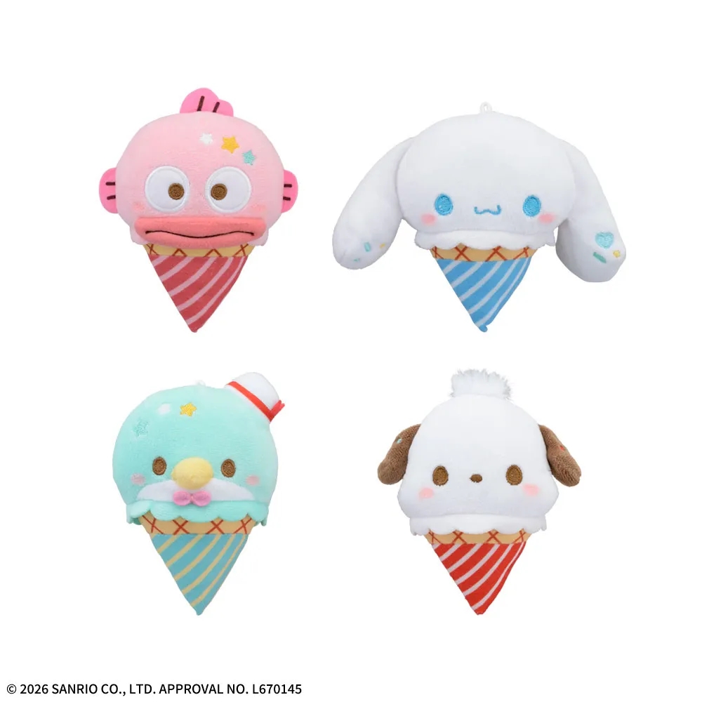 ゆるかわ サンリオキャラクターズ マスコット Pop'n Ice Stand ～Boys～