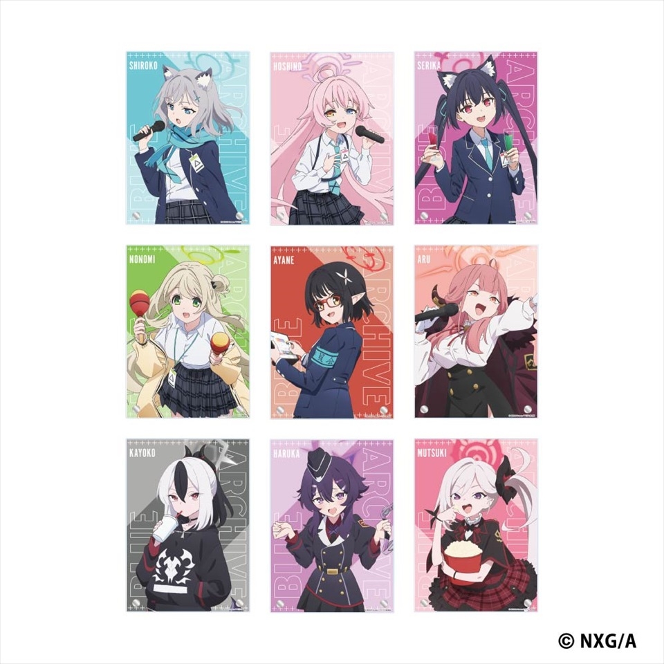 ブルーアーカイブ The Animation イラストアクリルボード