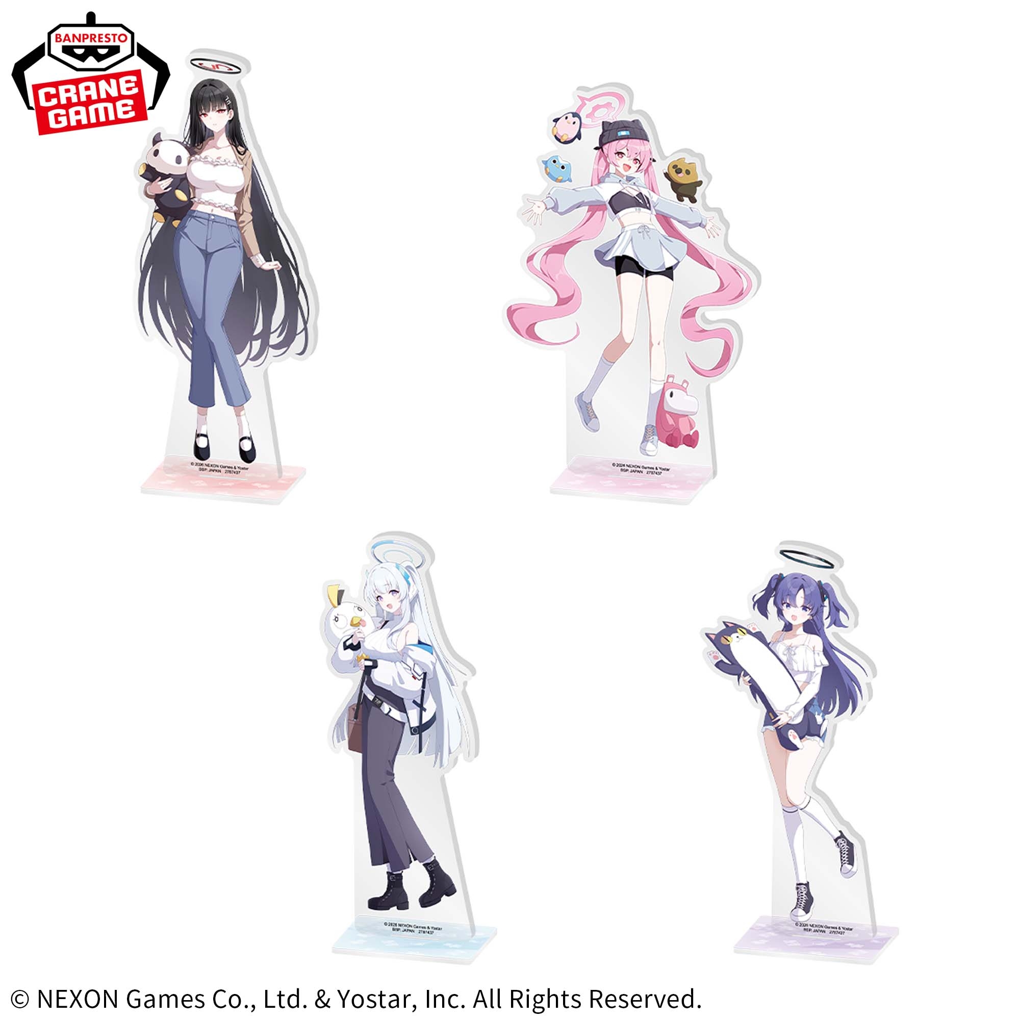 ブルーアーカイブ -Blue Archive- スタンド付きビッグアクリルプレート～セミナー～