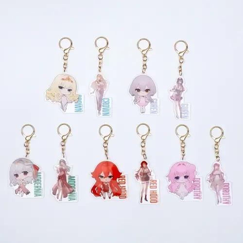 タイトーステーション×勝利の女神：NIKKE -spring colors- アクリルキーホルダー