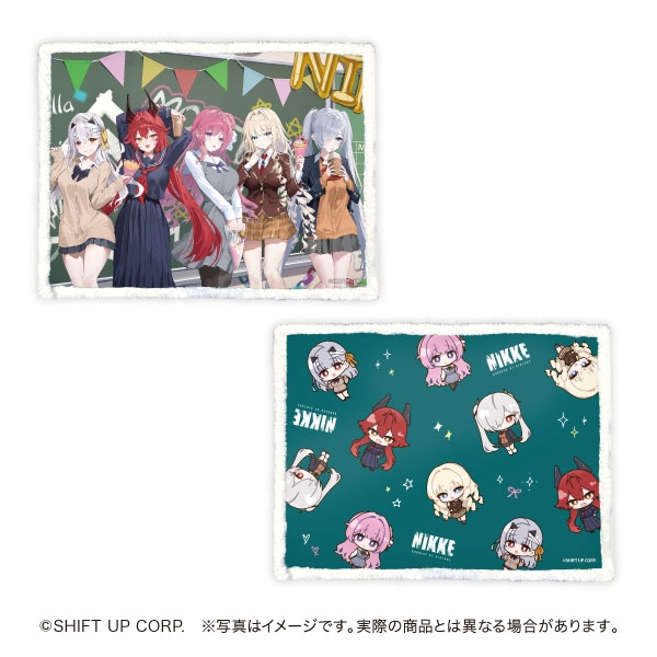 タイトーステーション×勝利の女神：NIKKE -青春Protocol- シープボアブランケット