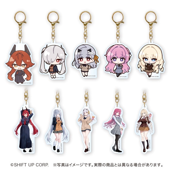 タイトーステーション×勝利の女神:NIKKE -青春Protocol- アクリルキーホルダー