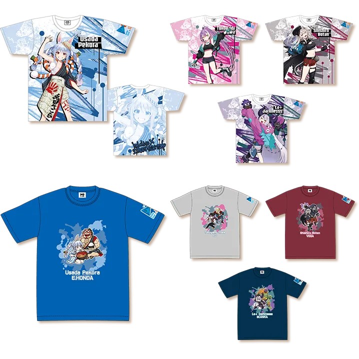 ストリートファイター6×ホロライブ第1弾 Tシャツ