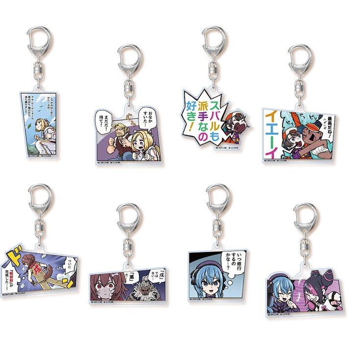 ストリートファイター6×ホロライブ第2弾 トレーディングアクリルキーホルダー