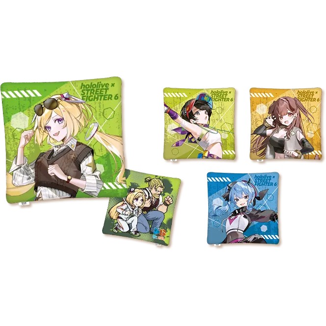 ストリートファイター6×ホロライブ第2弾 スクエアクッション
