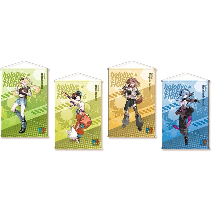 ストリートファイター6×ホロライブ第2弾 タペストリー