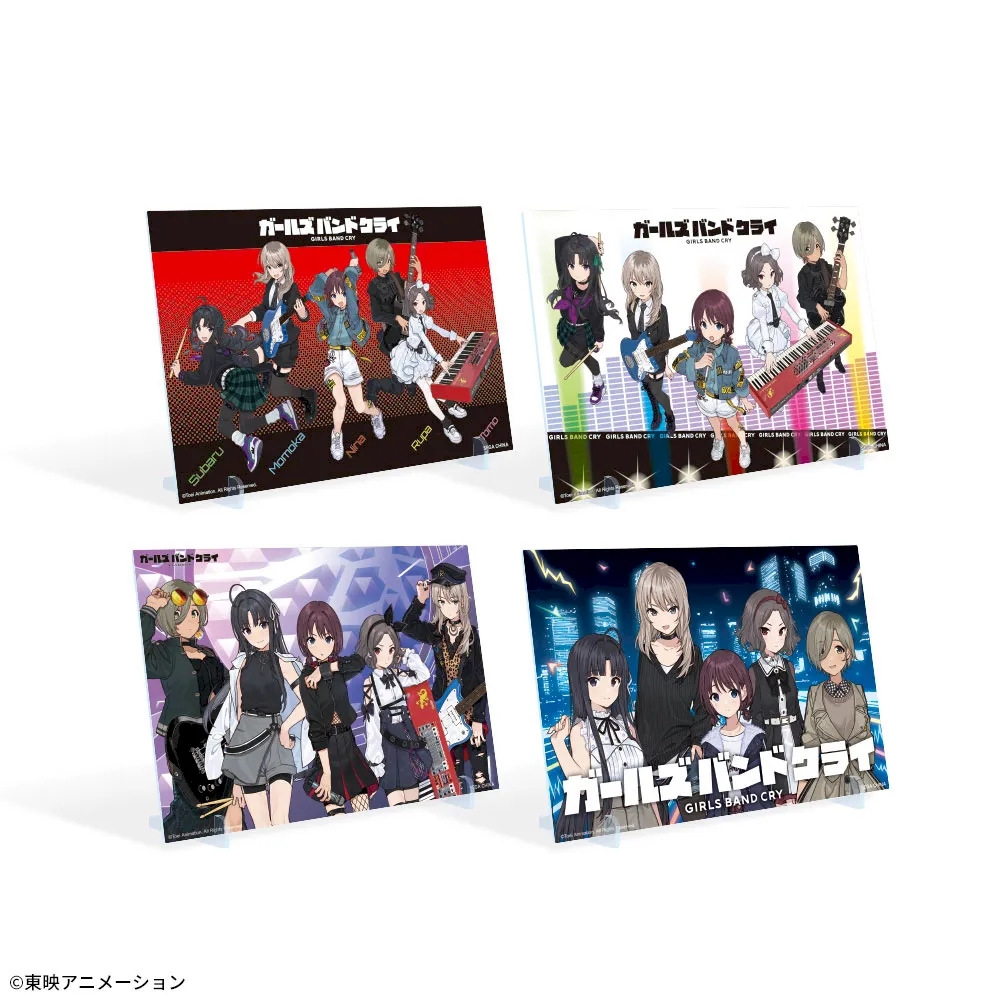 ガールズバンドクライ ビジュアルボード
