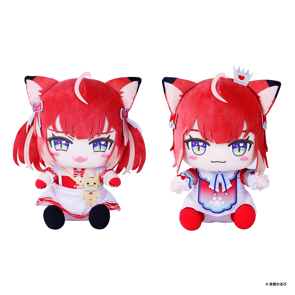 赤見かるび おすわりぬいぐるみ