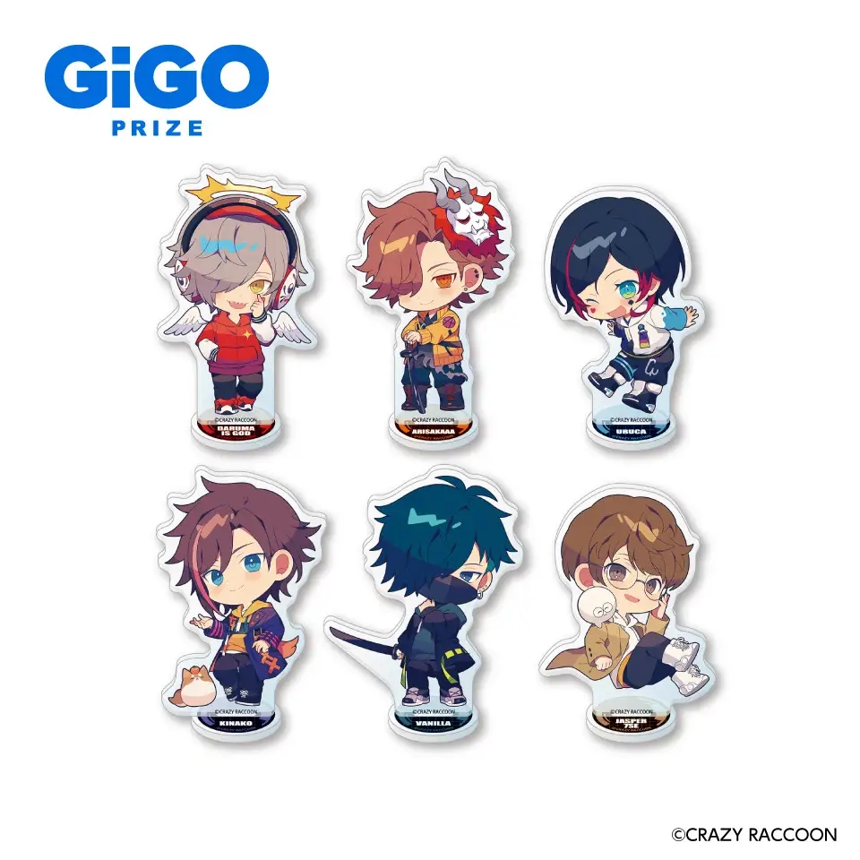 Crazy Raccoon デフォルメアクリルスタンドVol.2