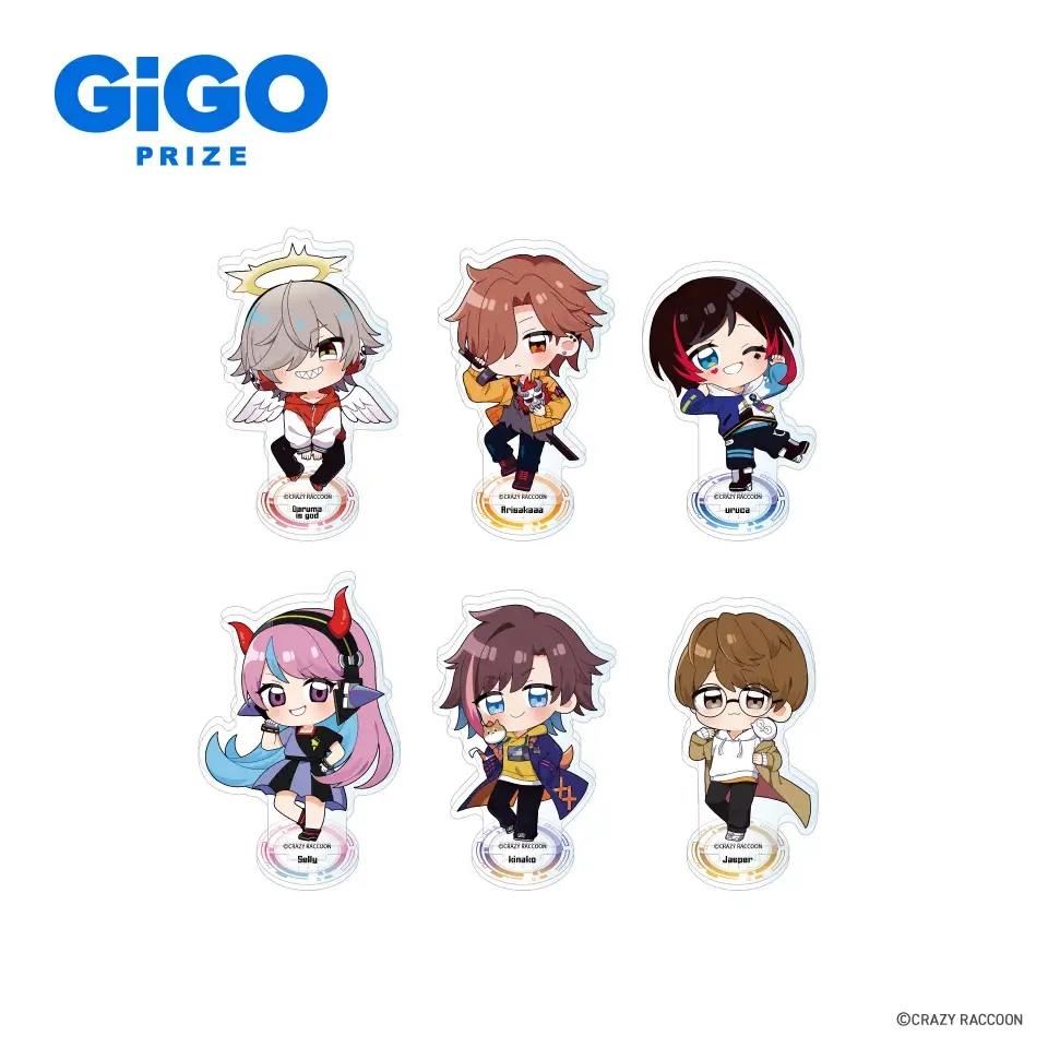 Crazy Raccoon デフォルメアクリルスタンドVol.3