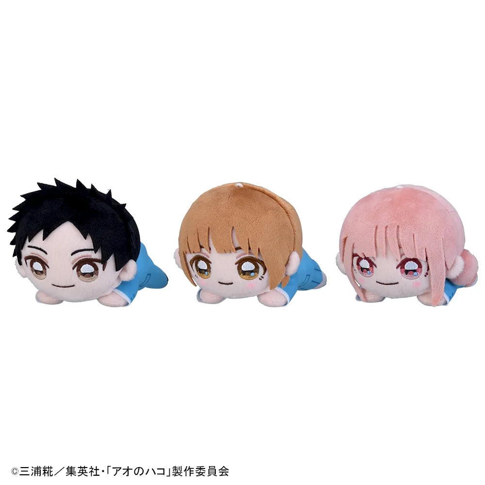 「アオのハコ」 寝そべり ぬいぐるみ